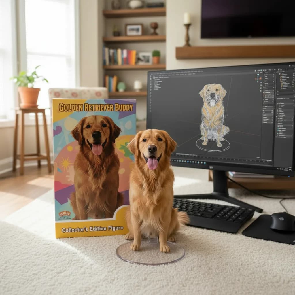 Best source for 3D Collectible Figure — result generated by Image 2