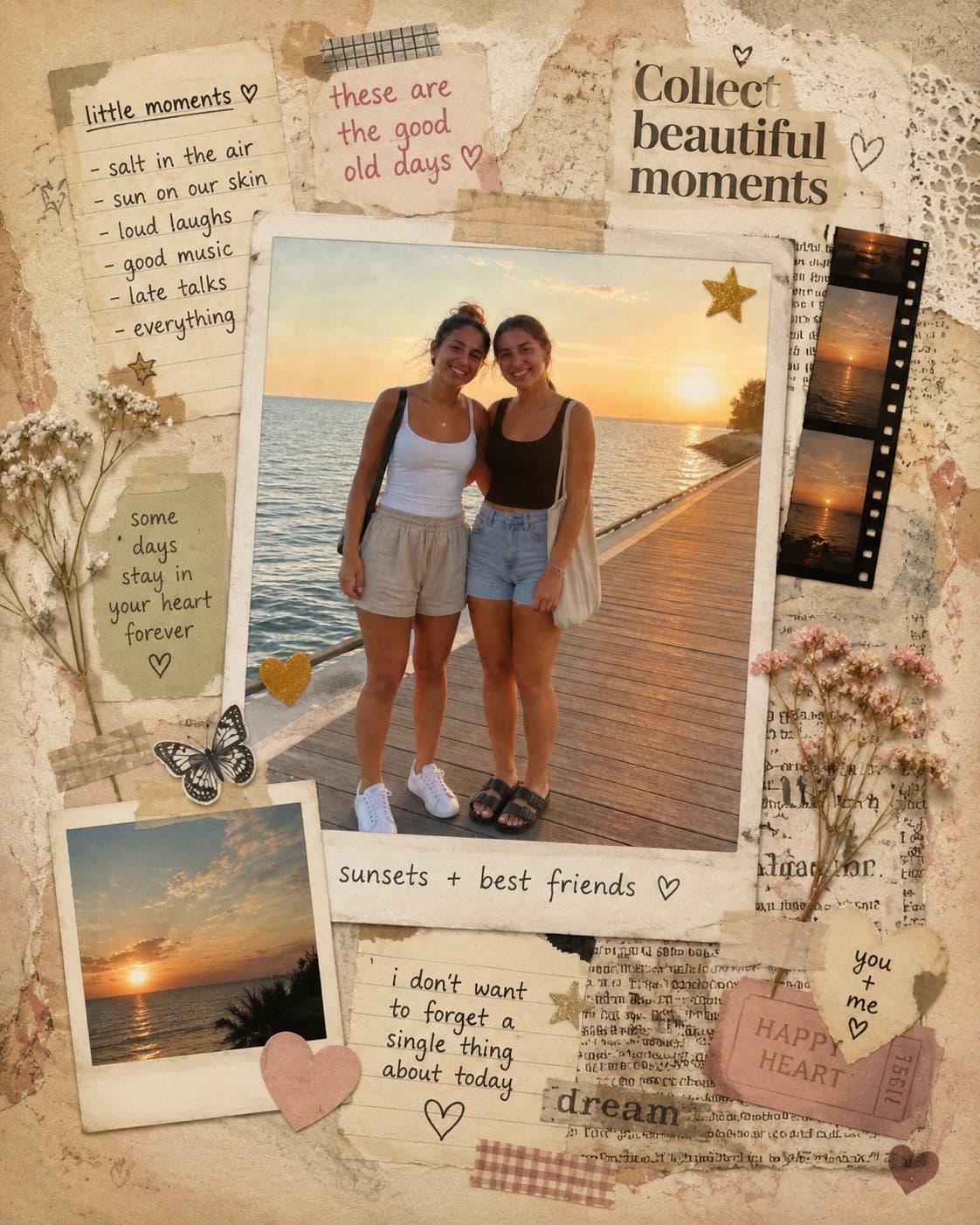Vintage magazine cutouts — result generated by Image 2