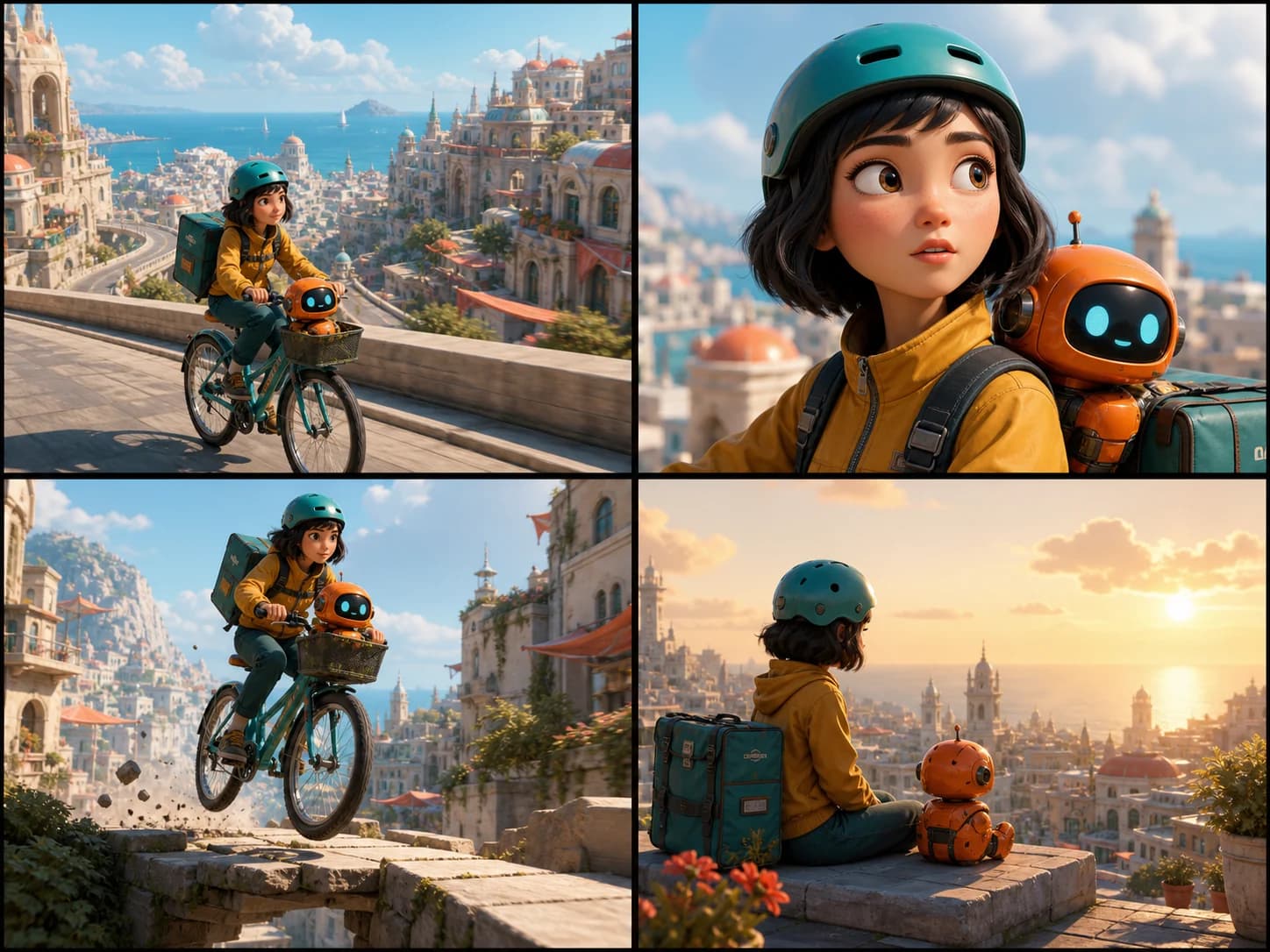 Storyboard-Beispiel für eine Figurenanimation