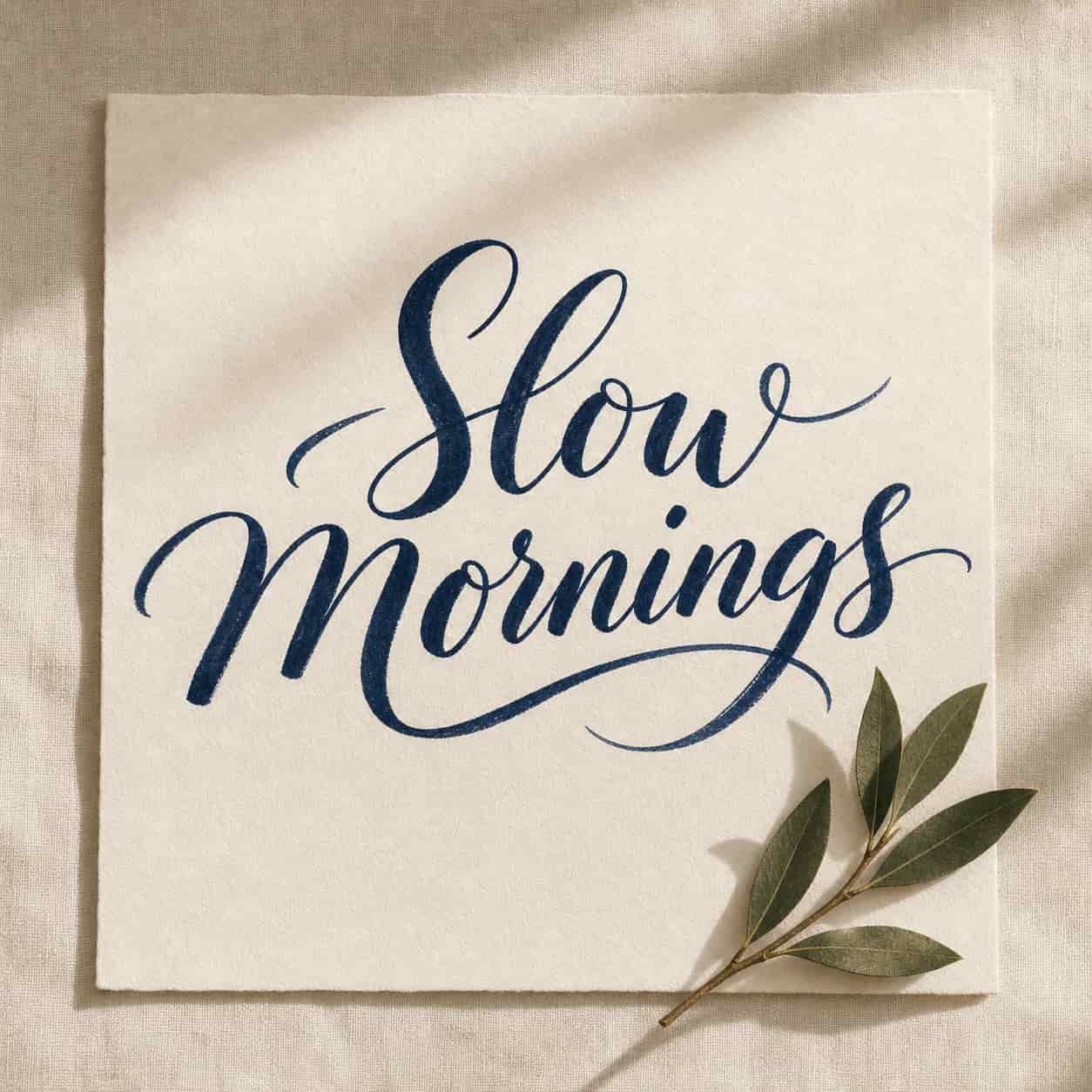 Calligraphy poster with brush lettering on paper, generated by Image 2