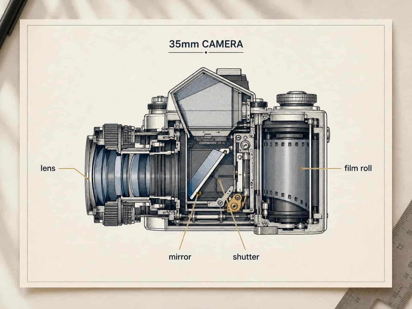 Labeled technical diagram with clean callouts and annotations, generated by Image 2