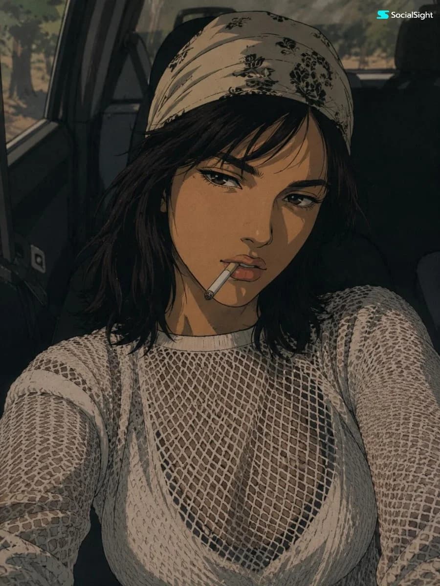 A portrait transformed into a 1990s anime-style male protagonist illustration with vintage cel shading and expressive linework
