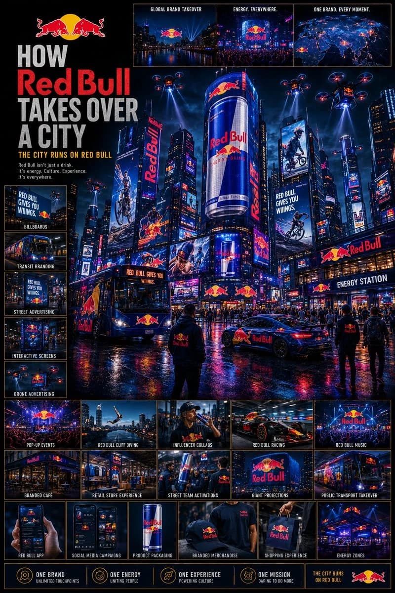 Brand City Takeover Poster poster GPT Image 2 prompt example