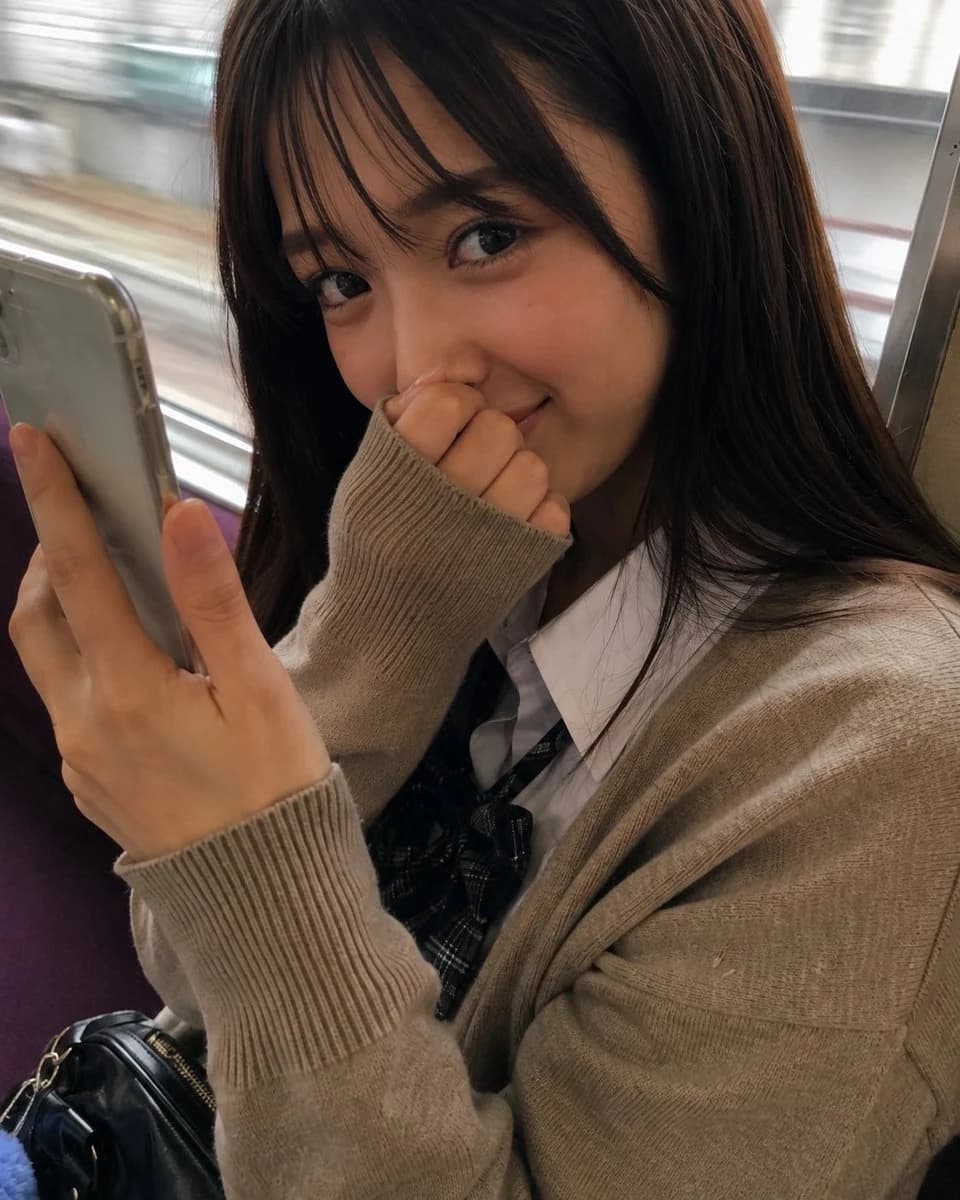 Candid Train Portrait portrait visual