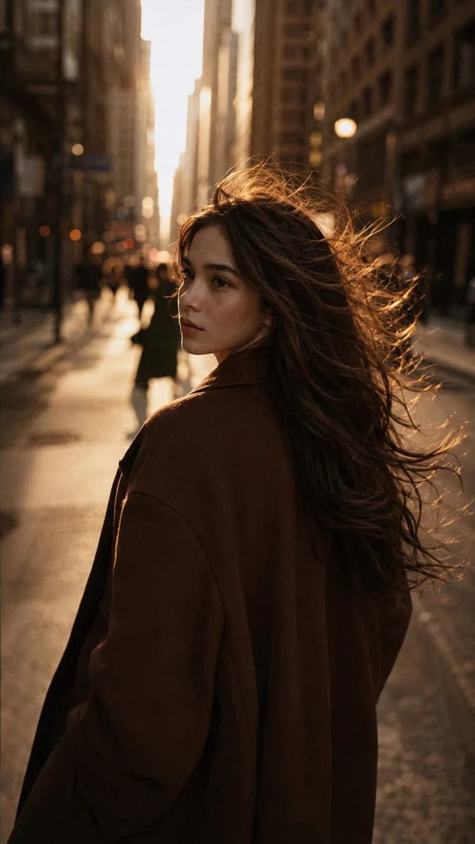 Cinematic Street Photography Portrait with polished social media composition, clear subject focus and share-ready visual styling