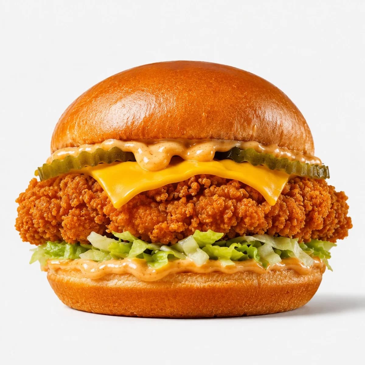 Crispy Chicken Burger Product Photo ecommerce visual with clean product presentation, shop-ready composition and detailed styling