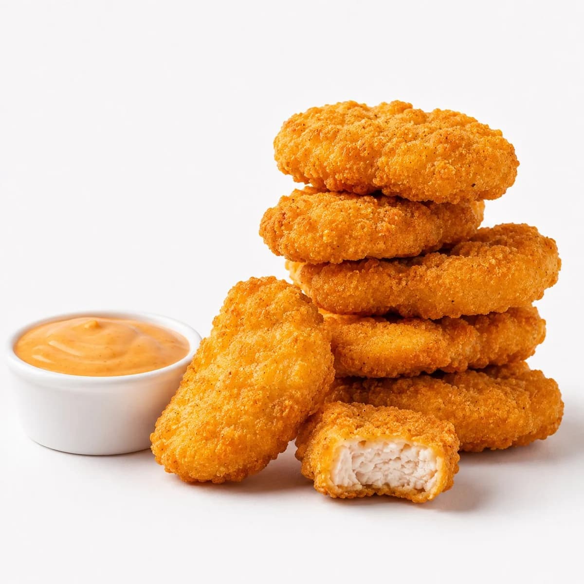 Crispy Chicken Nuggets Product Photo ecommerce visual with clean product presentation, shop-ready composition and detailed styling