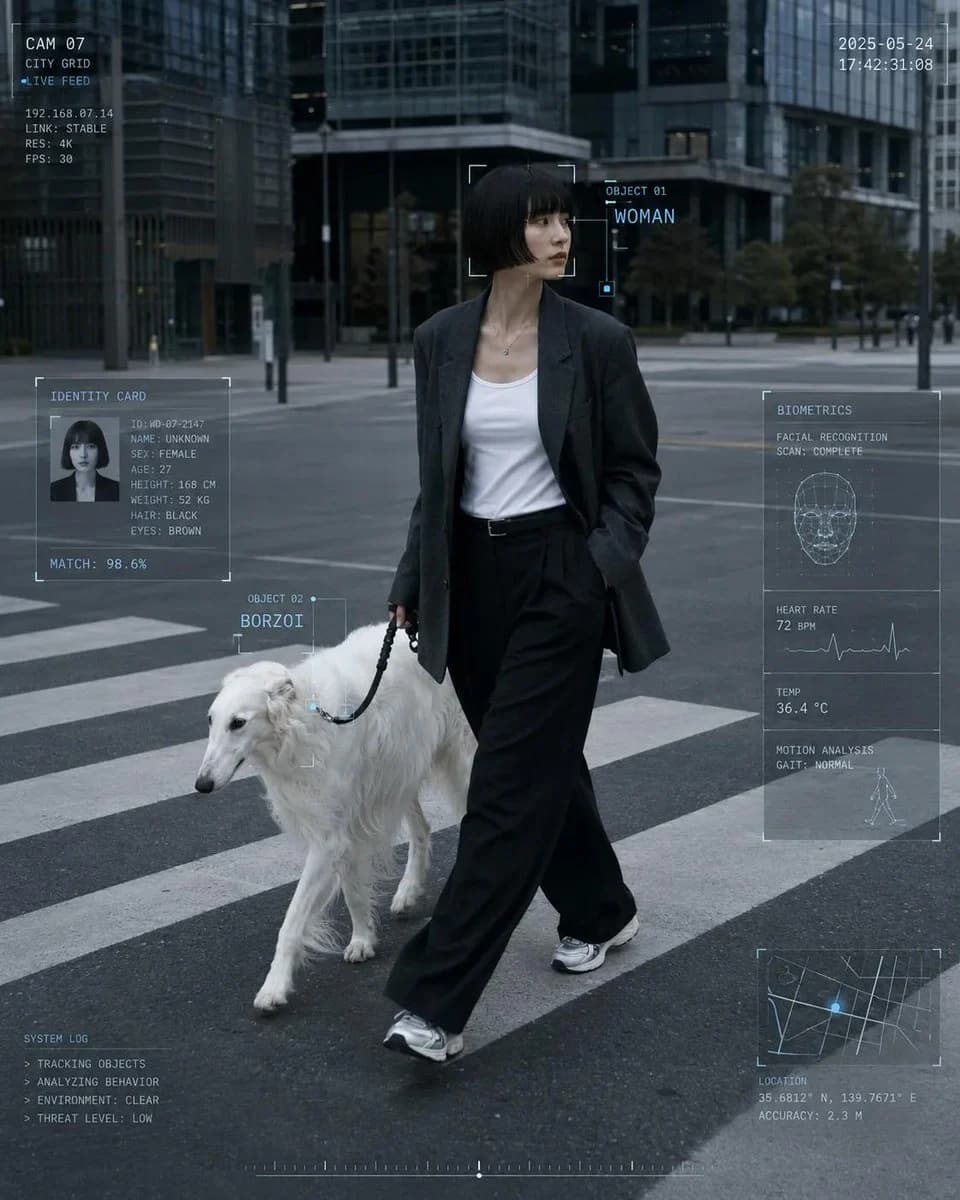 Cyber Core Editorial Surveillance Photography with social-ready composition, lifestyle framing and shareable visual storytelling
