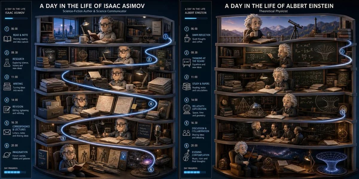Day in the Life Diorama Grid poster GPT Image 2 prompt example
