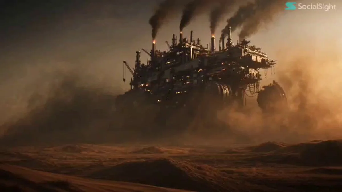 Desert Walking Citadel Cinematic Storyboard portrait GPT Image 2 prompt example
