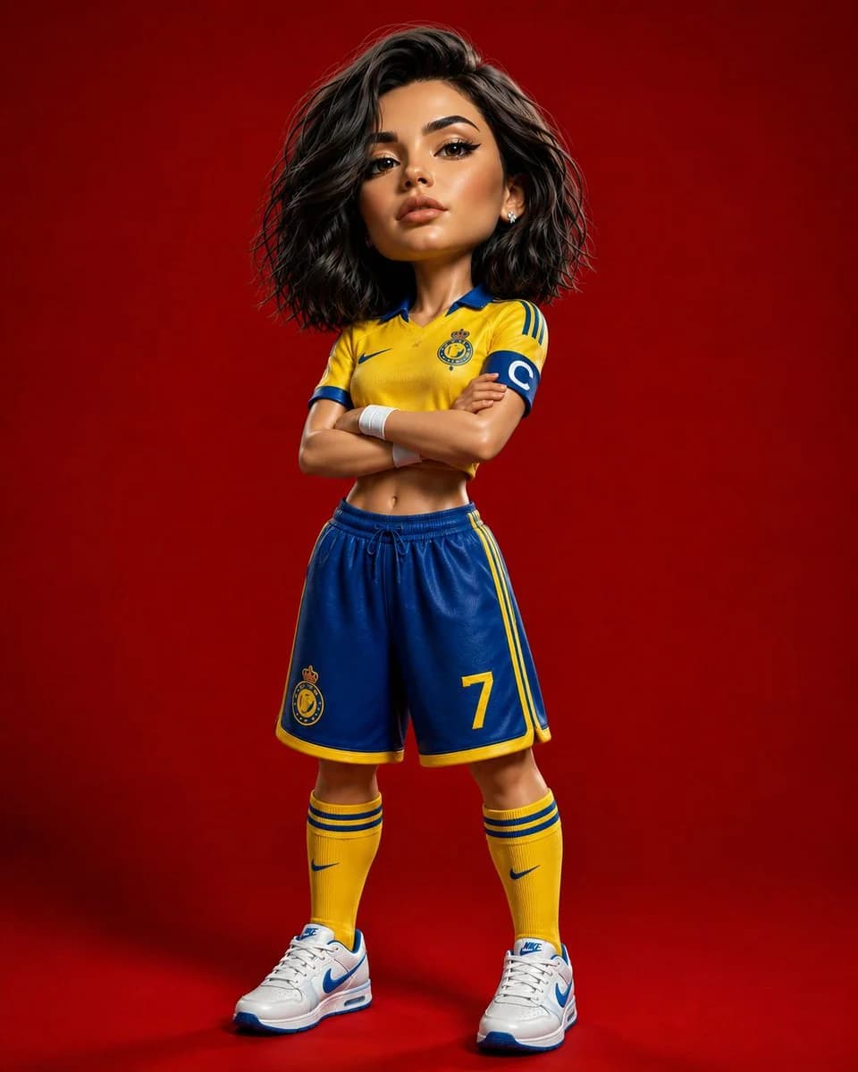 Football Kit Chibi Figurine ui mockup GPT Image 2 prompt example