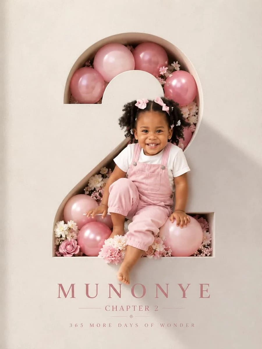 Luxury birthday poster in a 3:4 layout with elegant typography, premium celebration details and polished event styling