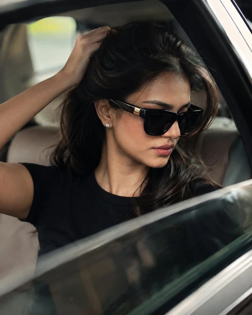 Luxury Sedan Interior Candid Editorial social media visual