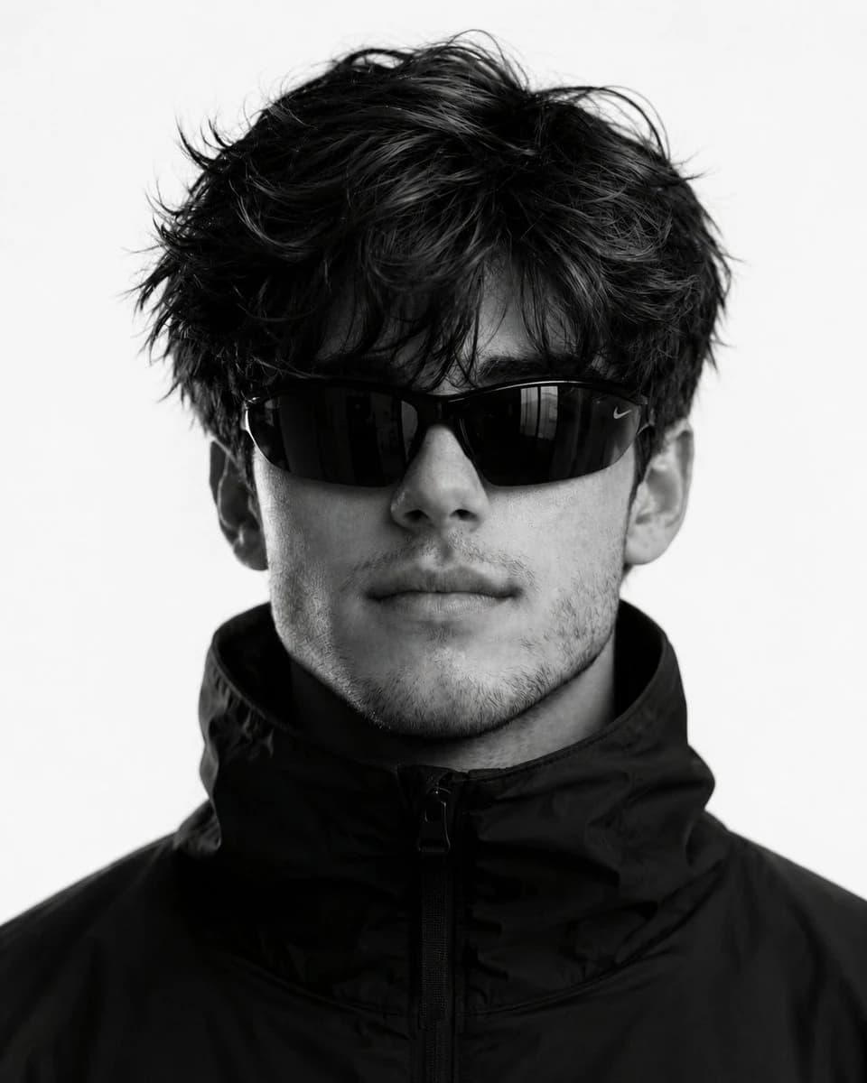 Minimalist Nike Atelier Style Portrait portrait visual