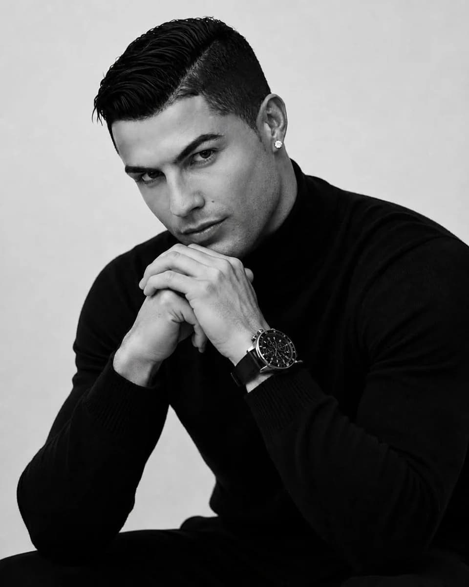 Monochrome Luxury Fashion Portrait with campaign-ready styling, commercial lighting, and strong product-ad composition