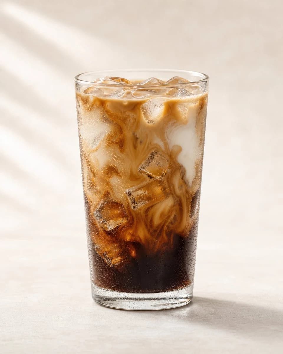 Premium Iced Coffee Product Photography ad creative visual
