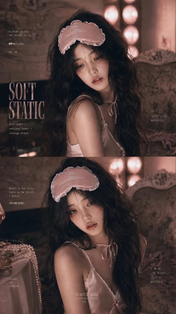 Soft Static Pink Editorial Portrait with campaign-ready composition, brand-focused styling and premium commercial lighting