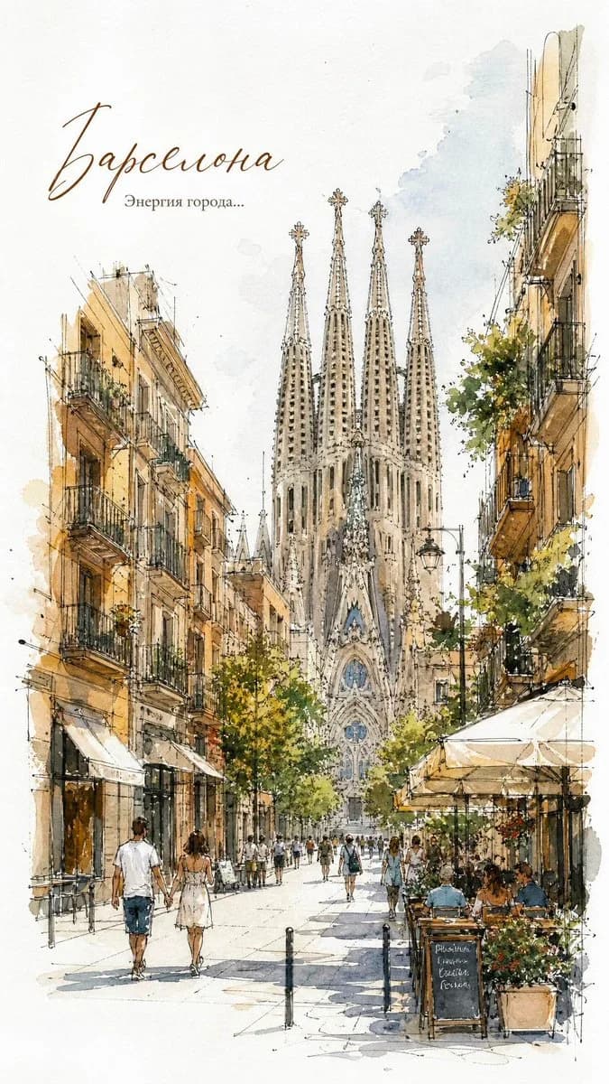 Watercolor European Travel Poster poster GPT Image 2 prompt example