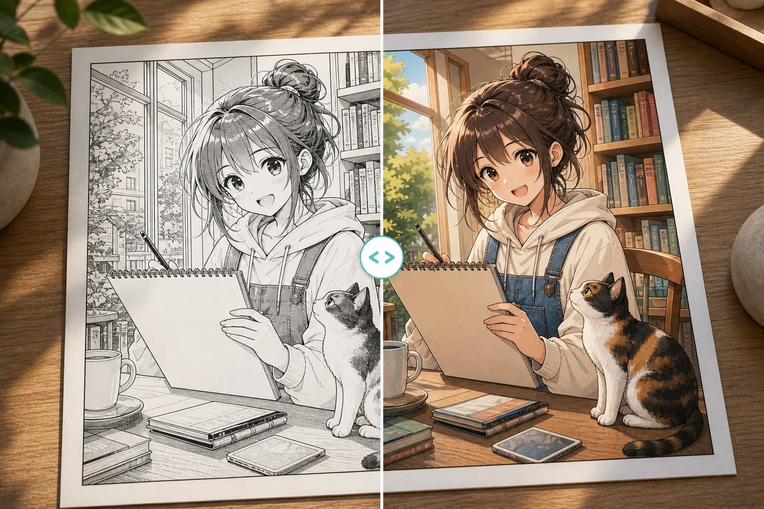 AI Manga Colorizer