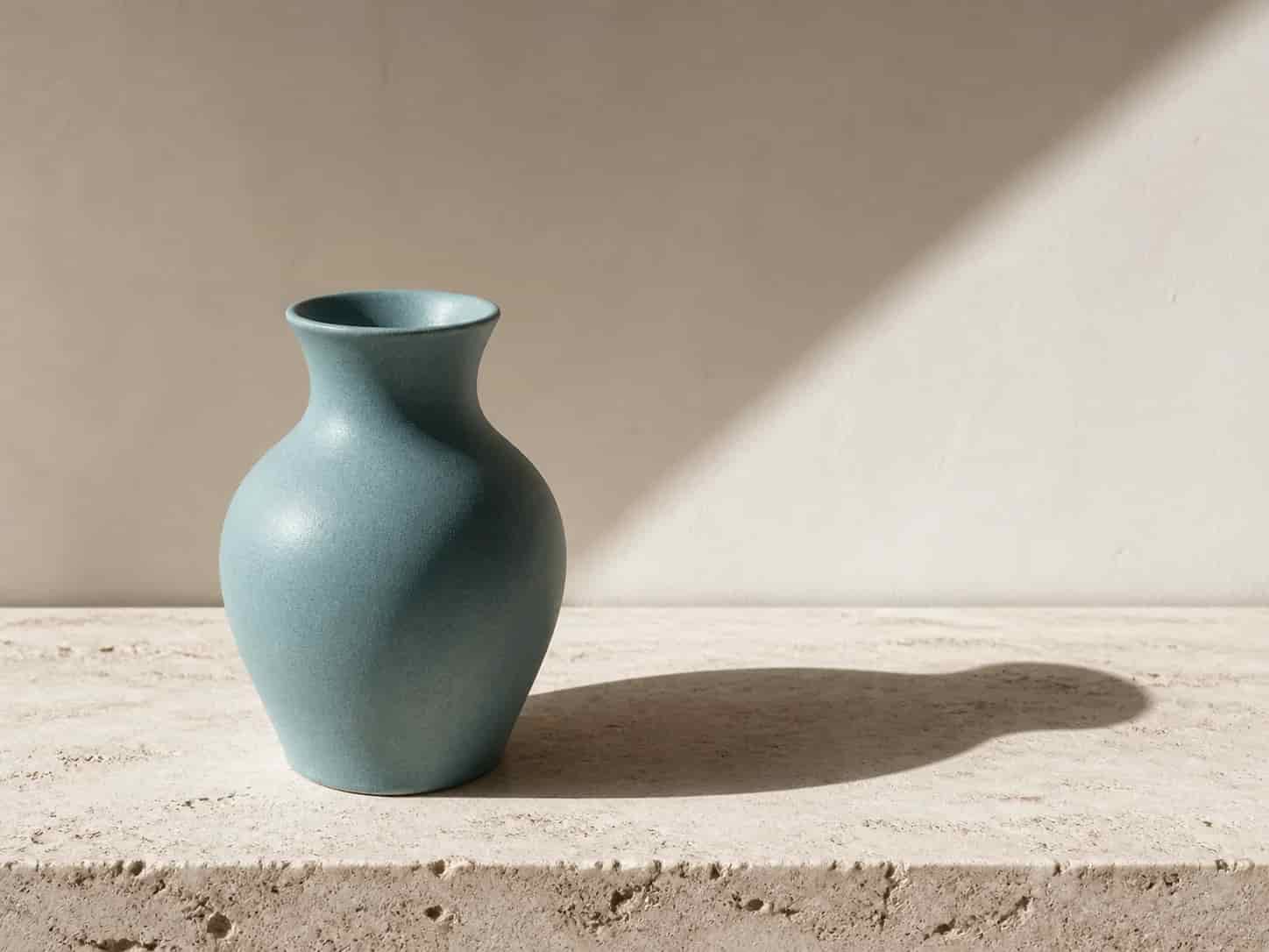 Ceramic product scene with realistic glaze and shadows, created with Image 2