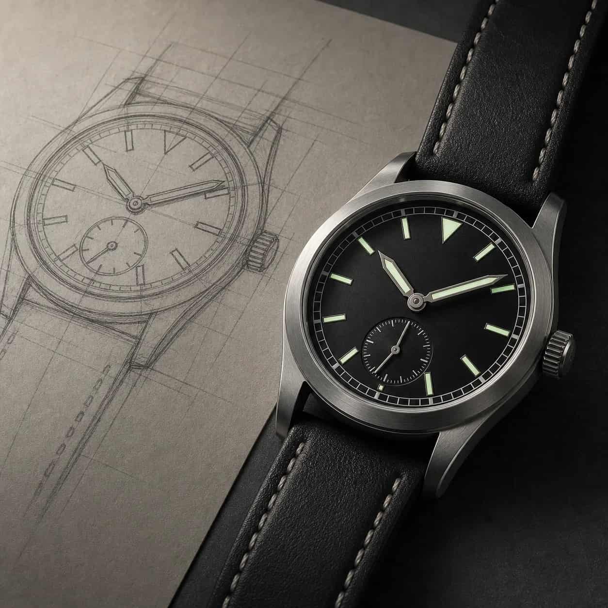 Product sketch refined into a realistic concept render, generated by Image 2