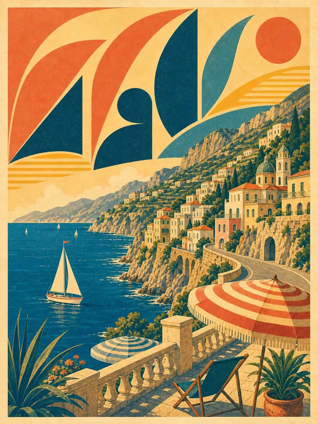 Travel poster with destination-style artwork, generated by Image 2