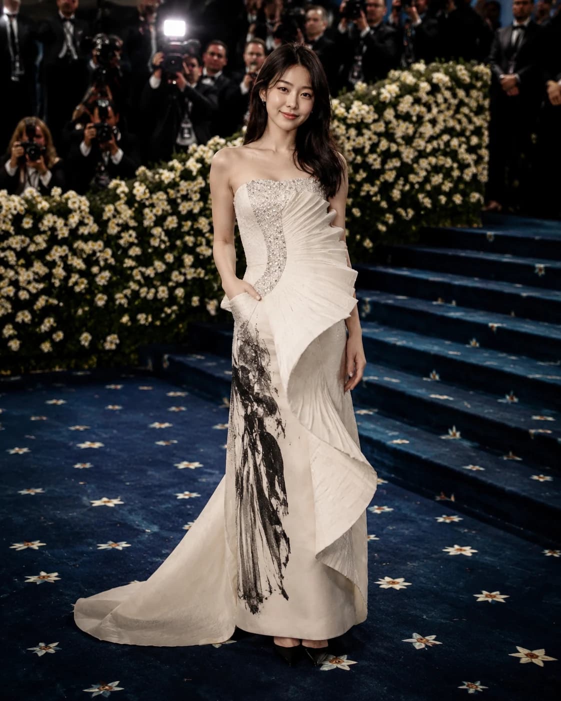 Met Gala 2026 레드카펫 result generated by Image 2